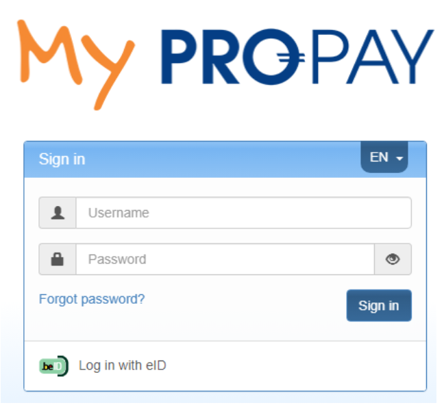 ProPay Web - Login